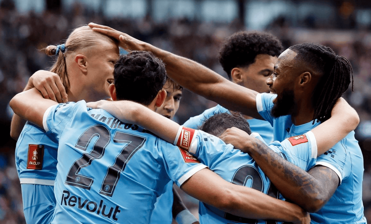 1-0!塞门约神仙进球,曼城击败切尔西,足总杯成功夺冠